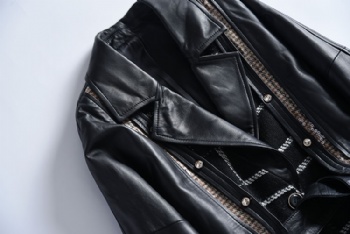  DF-003-Genuine-leather-Jacket	