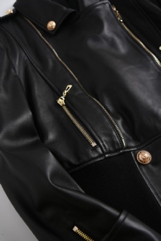  YW294-Genuine-leather-Jacket	